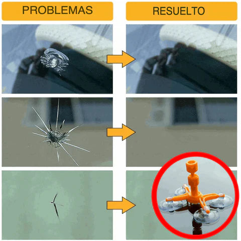 CrystalFix Ultra™ Repara Grietas y Arañazos en Vidrios al Instante