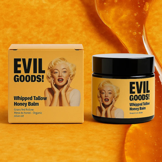 Evil Goods™ Bálsamo Facial Natural de Sebo y Miel