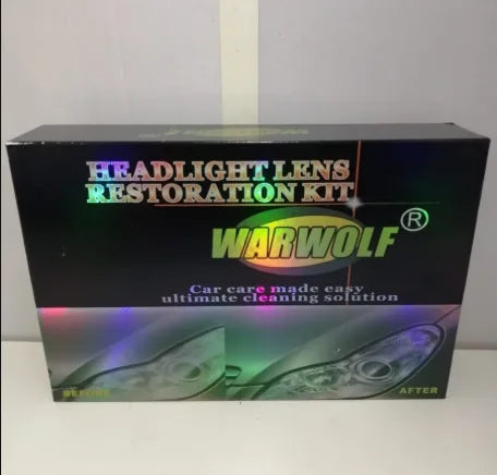 WARWOLF™ Kit Restaurador de Faros Profesional