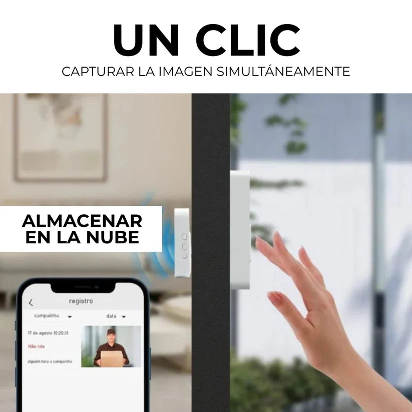 VigilantBell™ Ve, escucha y responde desde tu celular sin abrir la puerta