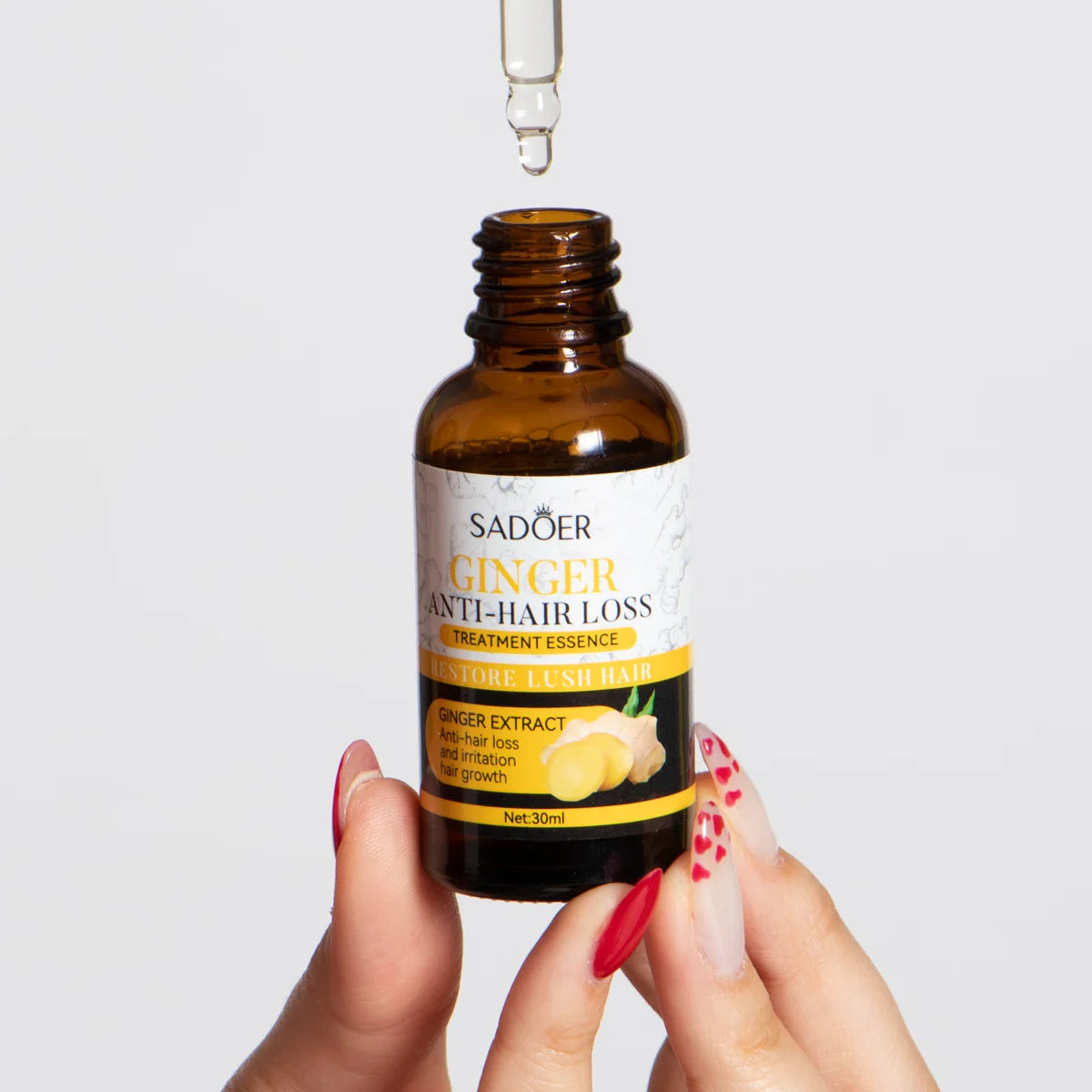Sadoer Ginger™ Serum Capilar Anticaída de Jengibre