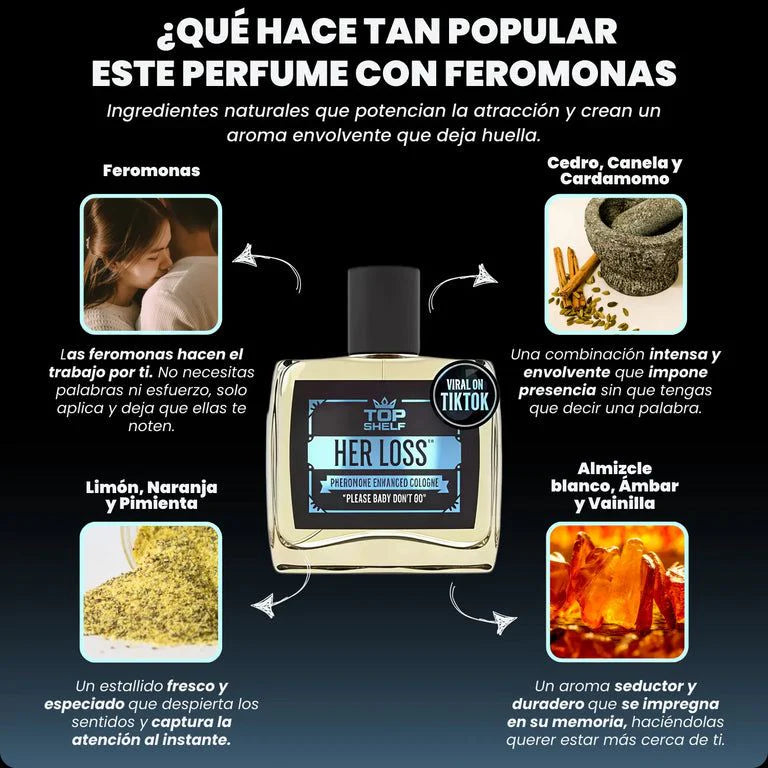 Her Loss™ Perfume con Feromonas para Caballero