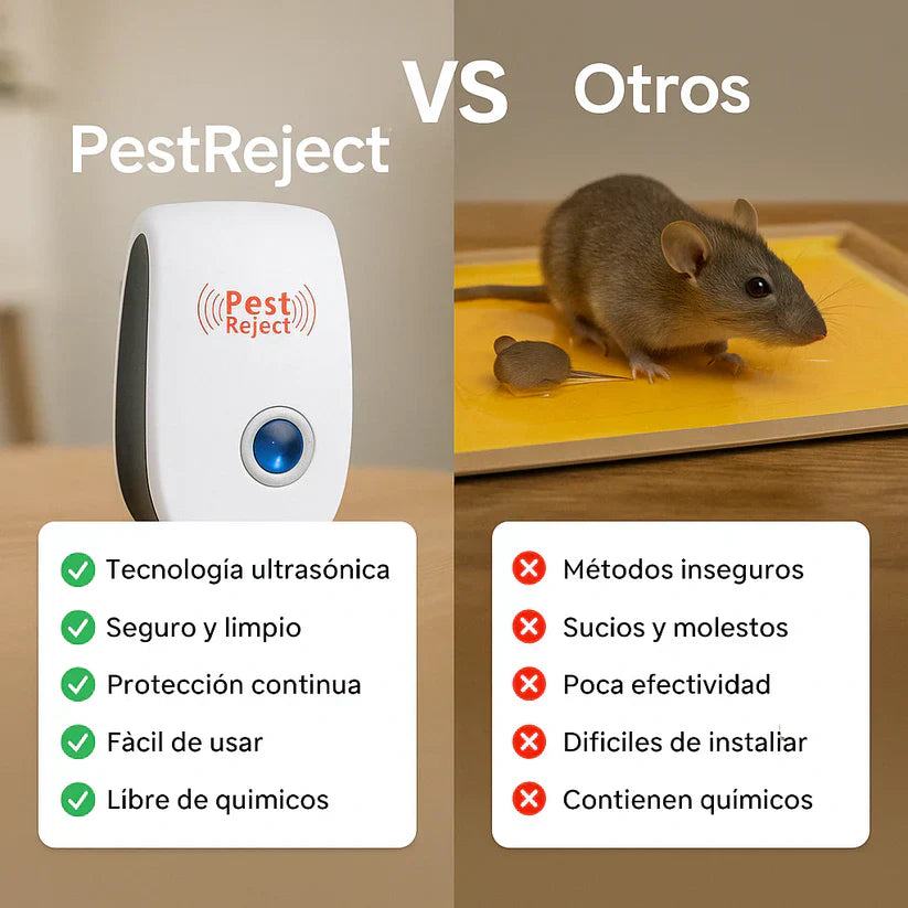 Ultrasonix Pest Reject® Protección Inteligente contra Plagas sin Químicos
