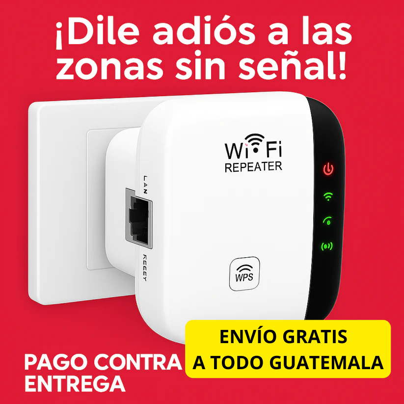 AirWaveX™ Potencia tu señal WiFi hasta en los rincones más alejados