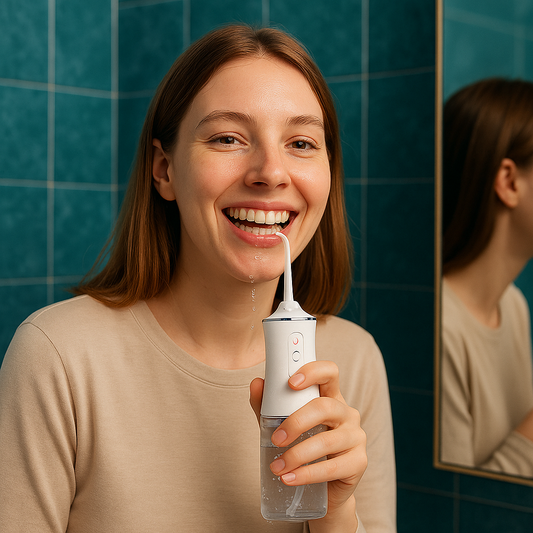 AquaJetPro™ Elimina Placa y Mal Aliento en Segundos